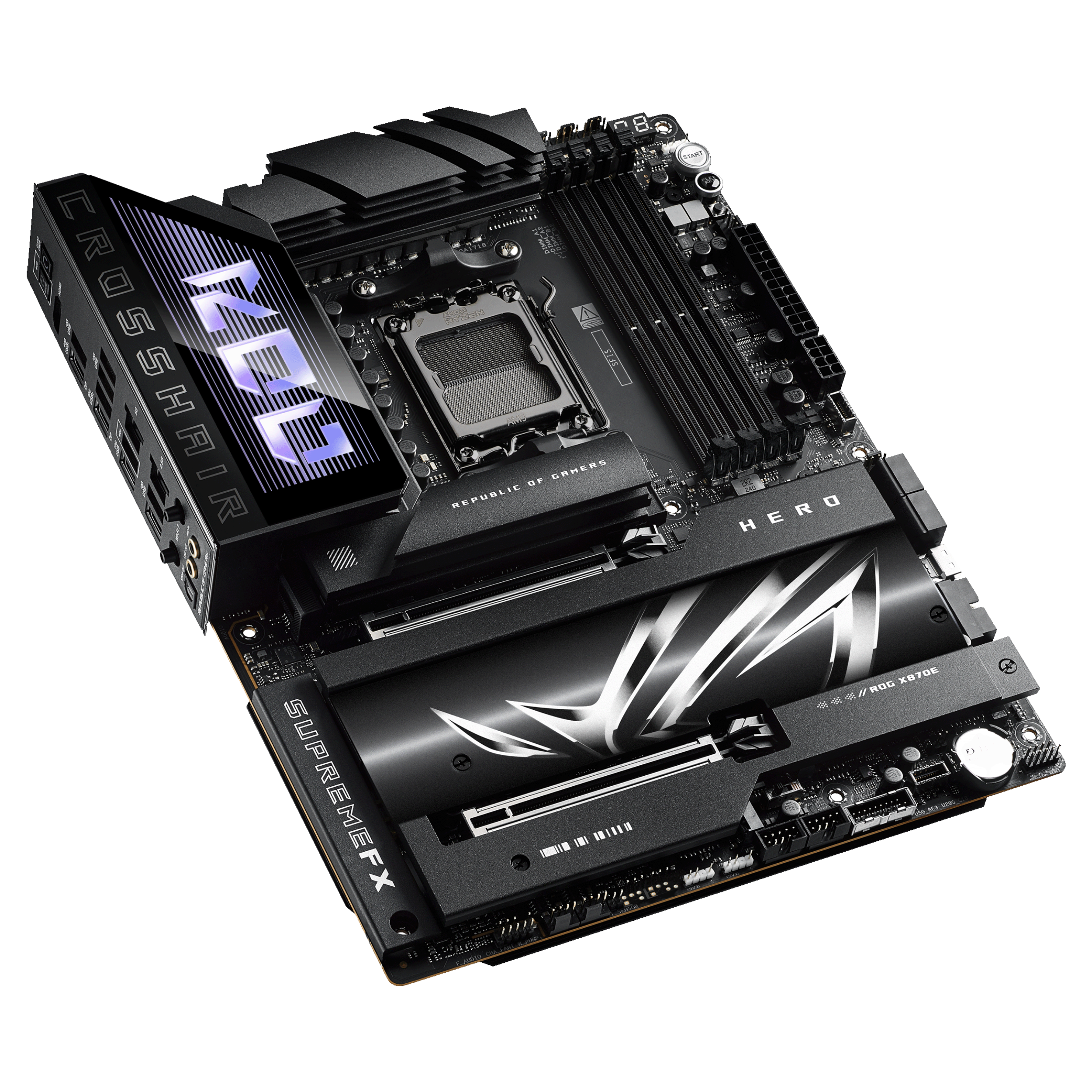 ASUS ROG CROSSHAIR X870E HERO AMD AM5 DDR5