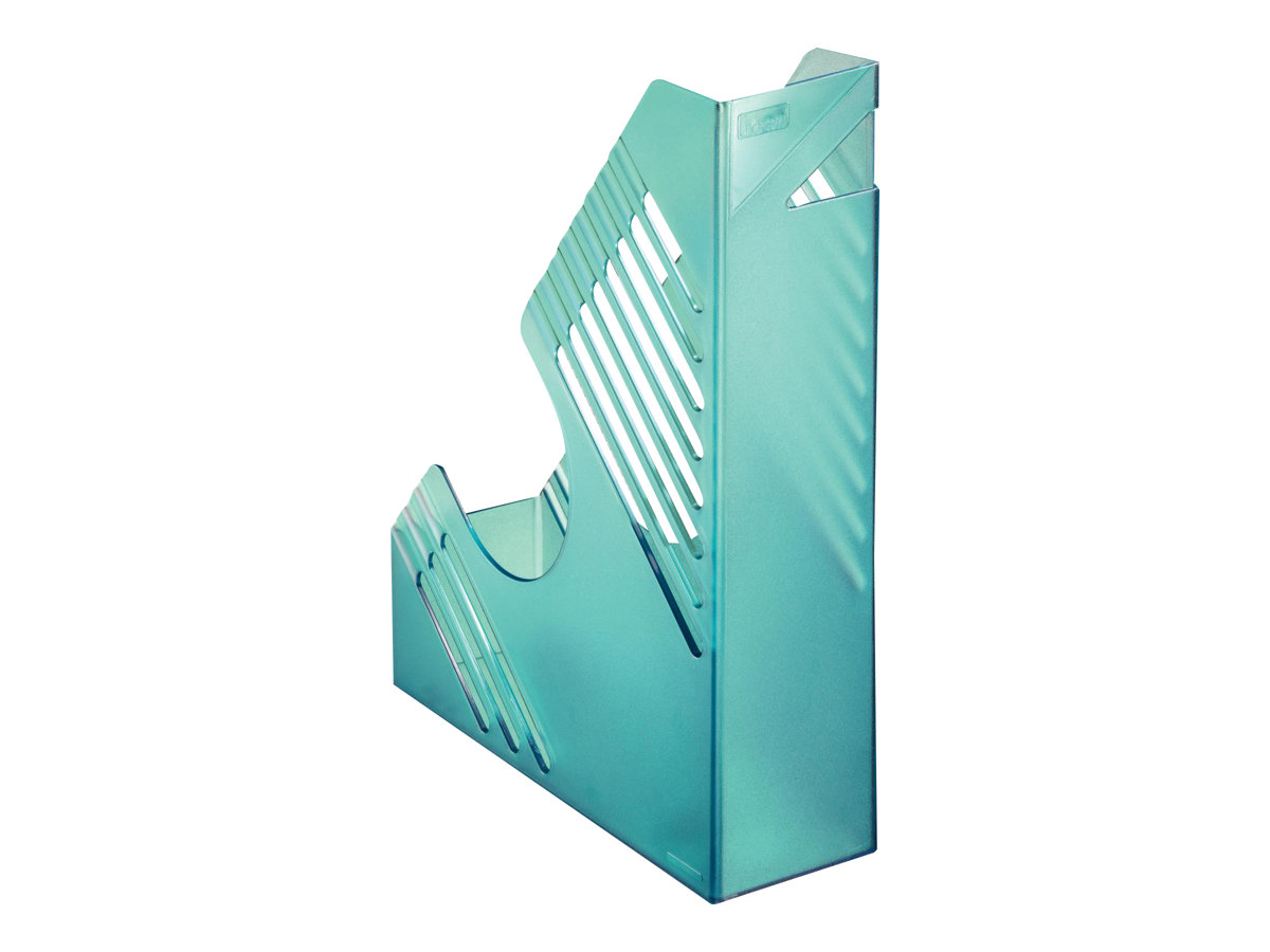 Esselte Leitz bene Stehsammler 50100BLT Blau‑Transparent DIN A4 700 Blätter