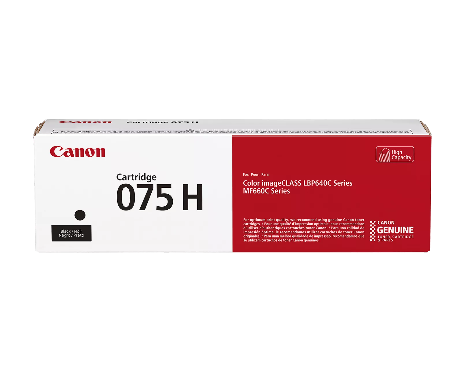 Canon 075 H Schwarz 3500 Seiten