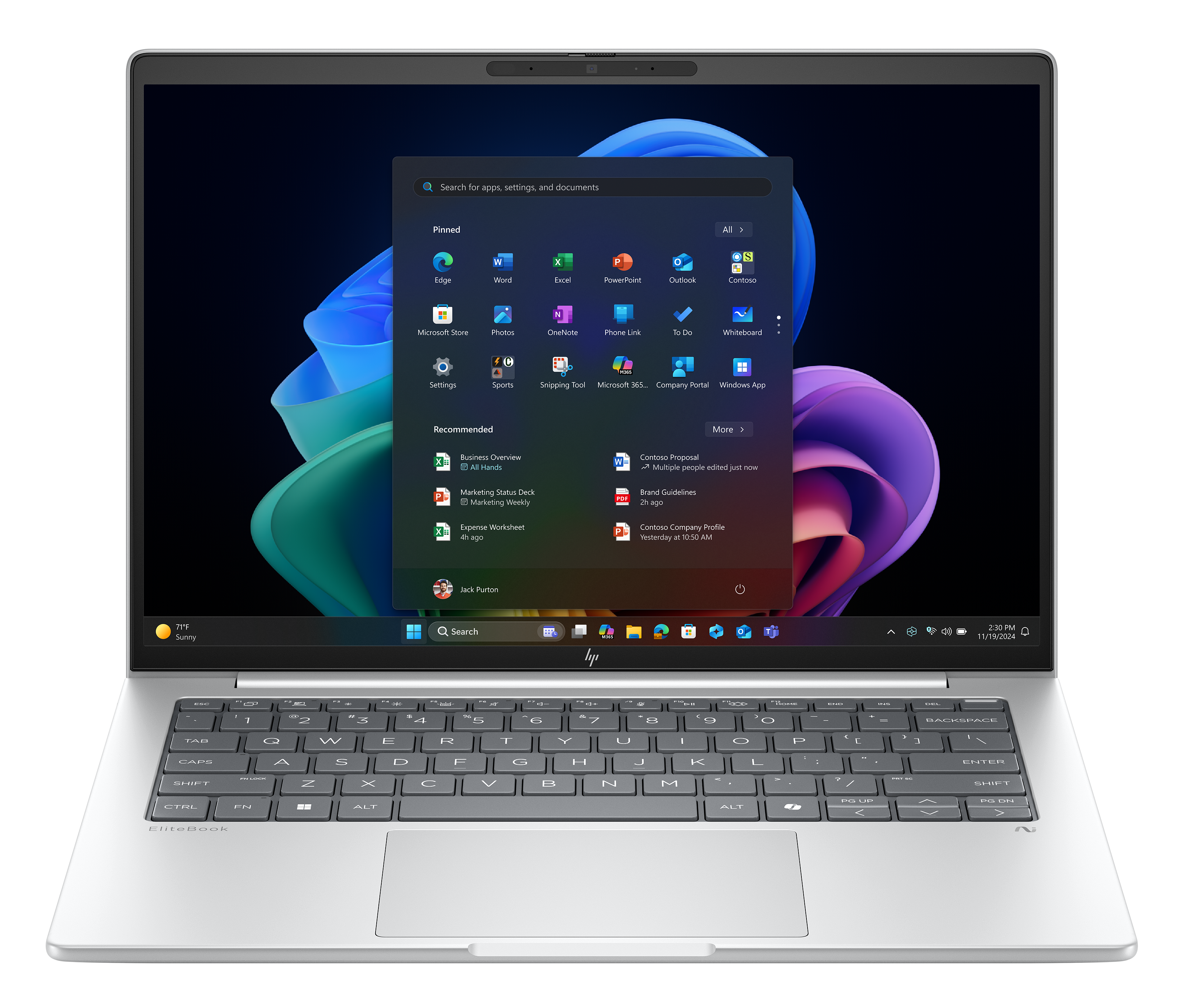 HP EliteBook 8 G1a 14 Zoll AMD Ryzen AI 5 340 32 GB RAM 512 GB SSD