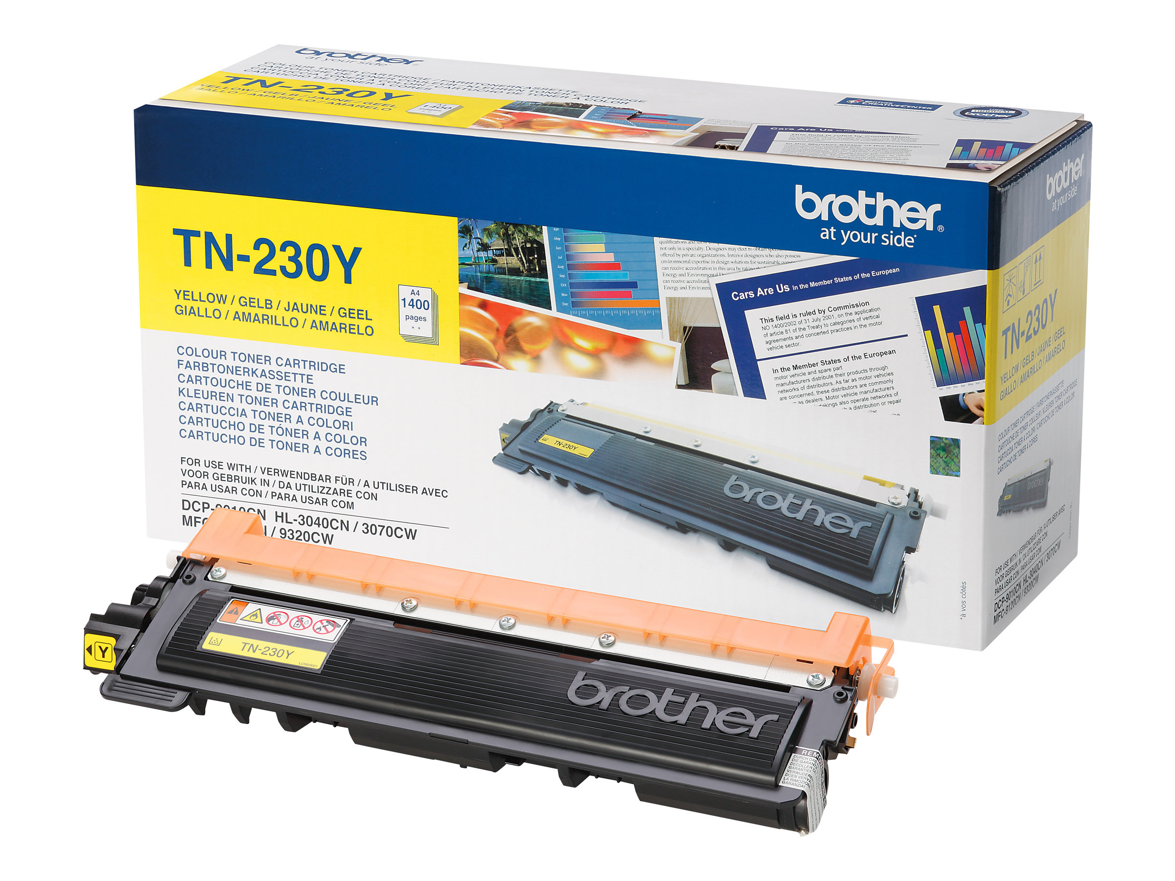 Brother TN230Y Tonerpatrone Gelb