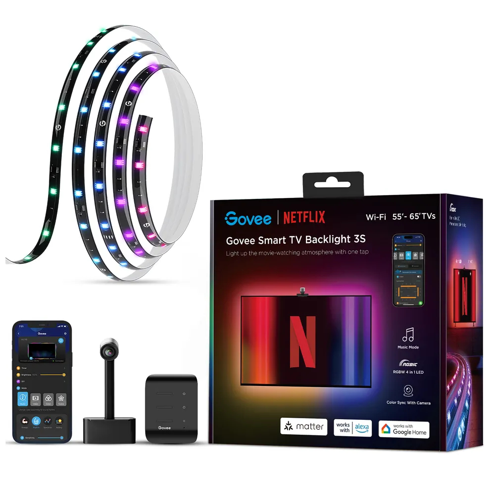 Govee Envisual TV Backlight 3S Netflix Version RGBICW 55-65