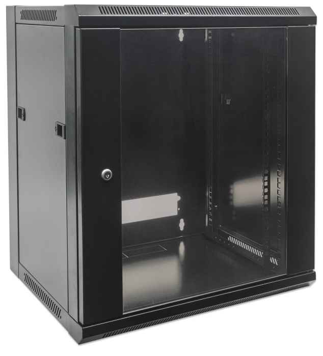 Intellinet Wandverteiler 6U 570x450mm schwarz unmontiert