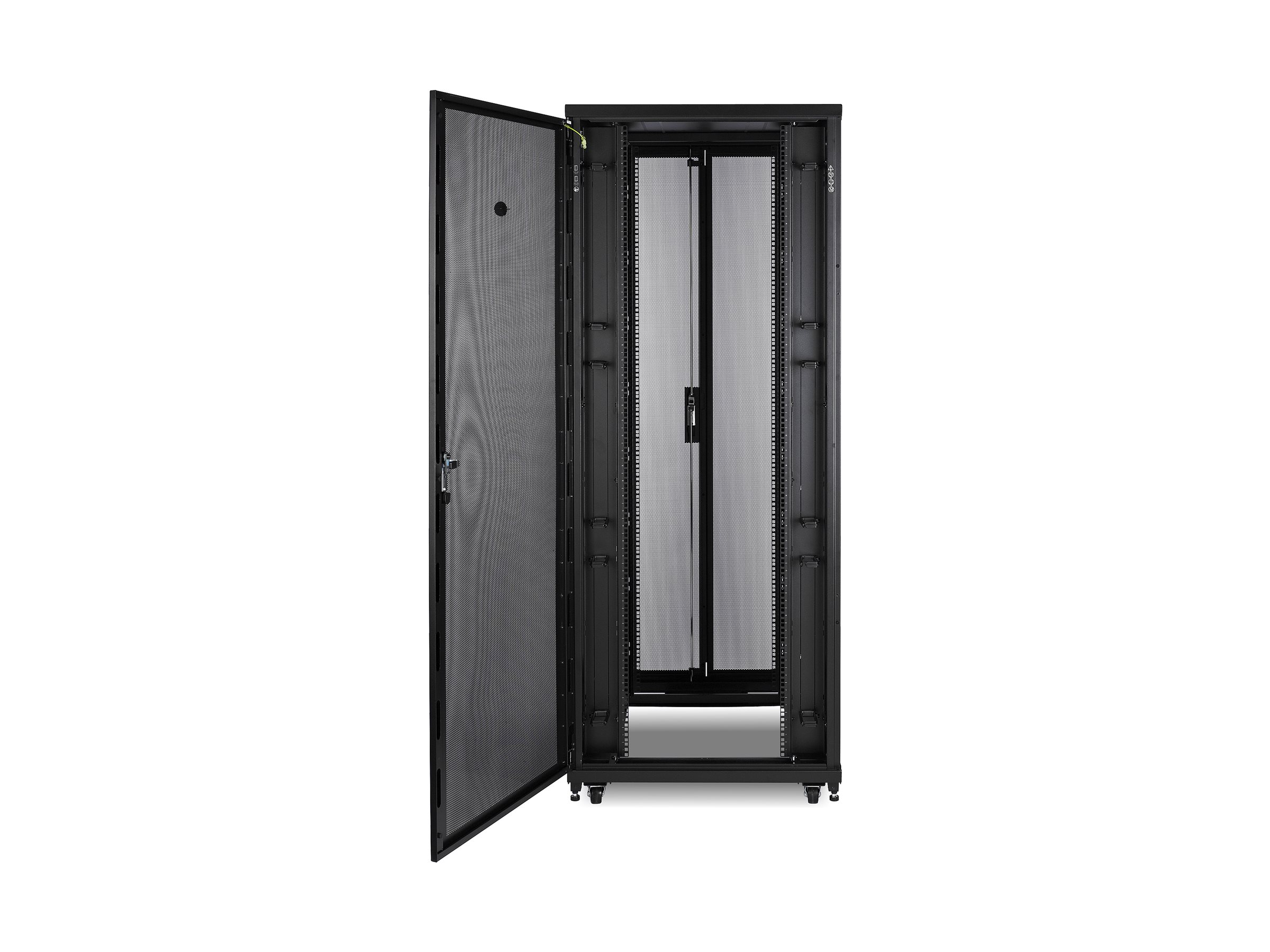 APC Rack-Kabelführungsring Schwarz