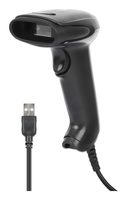 Manhattan 2D LED Barcodescanner 320mm 1,4m USB-Kabel Schwarz