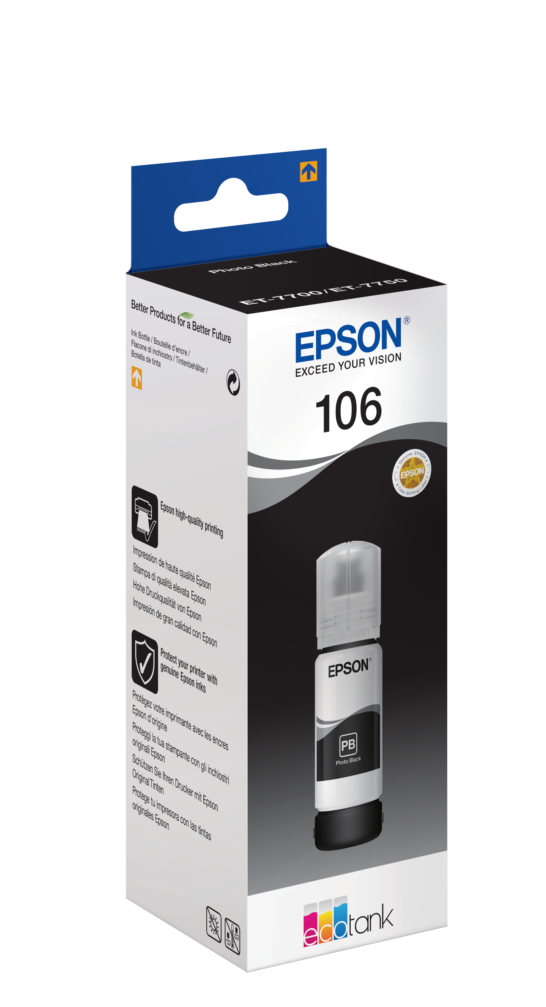 Epson 106 Photo Schwarz 70 ml