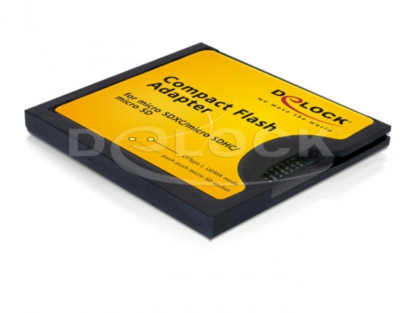 Delock Compact Flash Adapter microSD/SDHC/SDXC