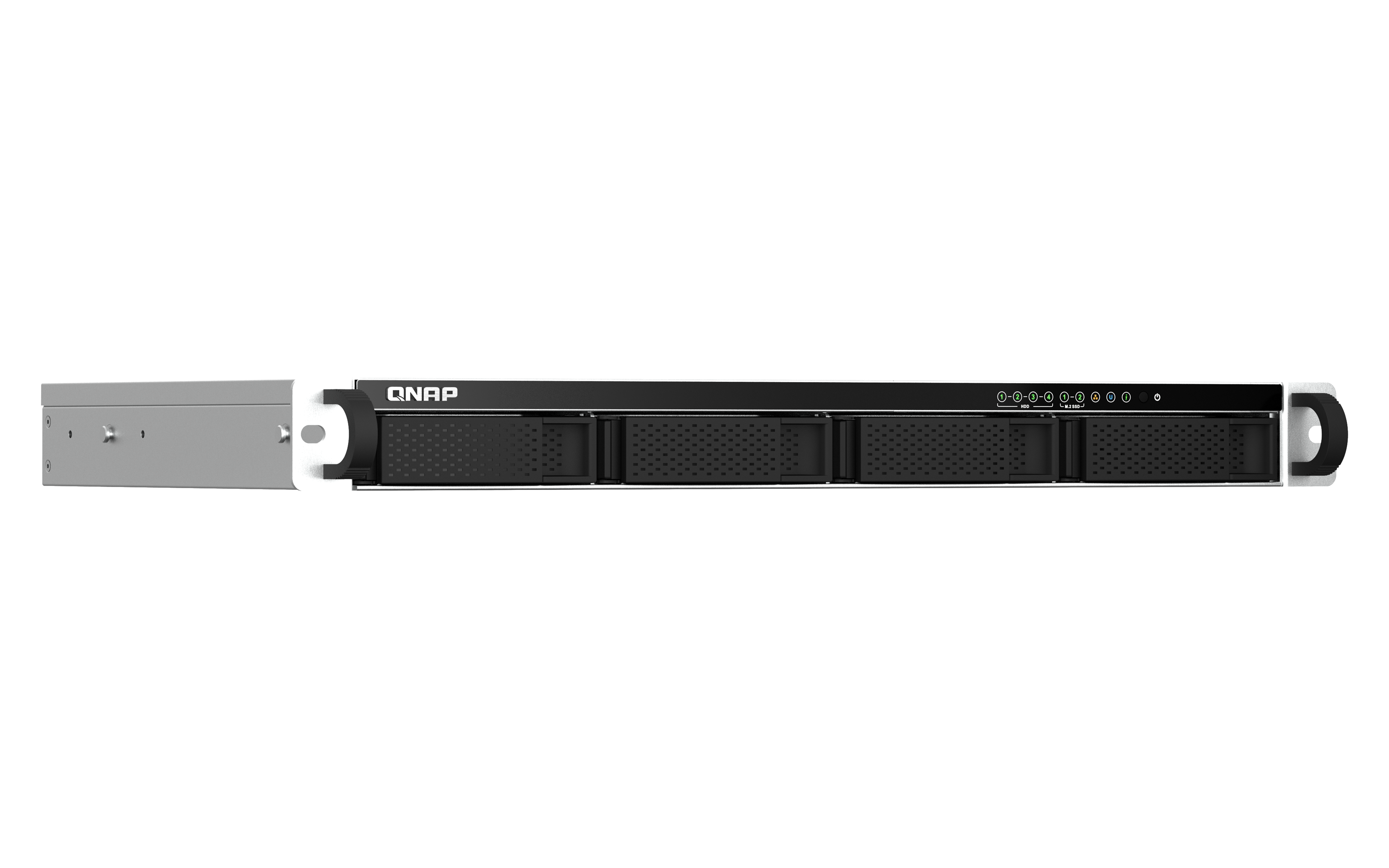 QNAP TS464EU8G 4bay 30,48cm 12Zoll rackmount NAS Intel Celeron N5105N5095 quadcore