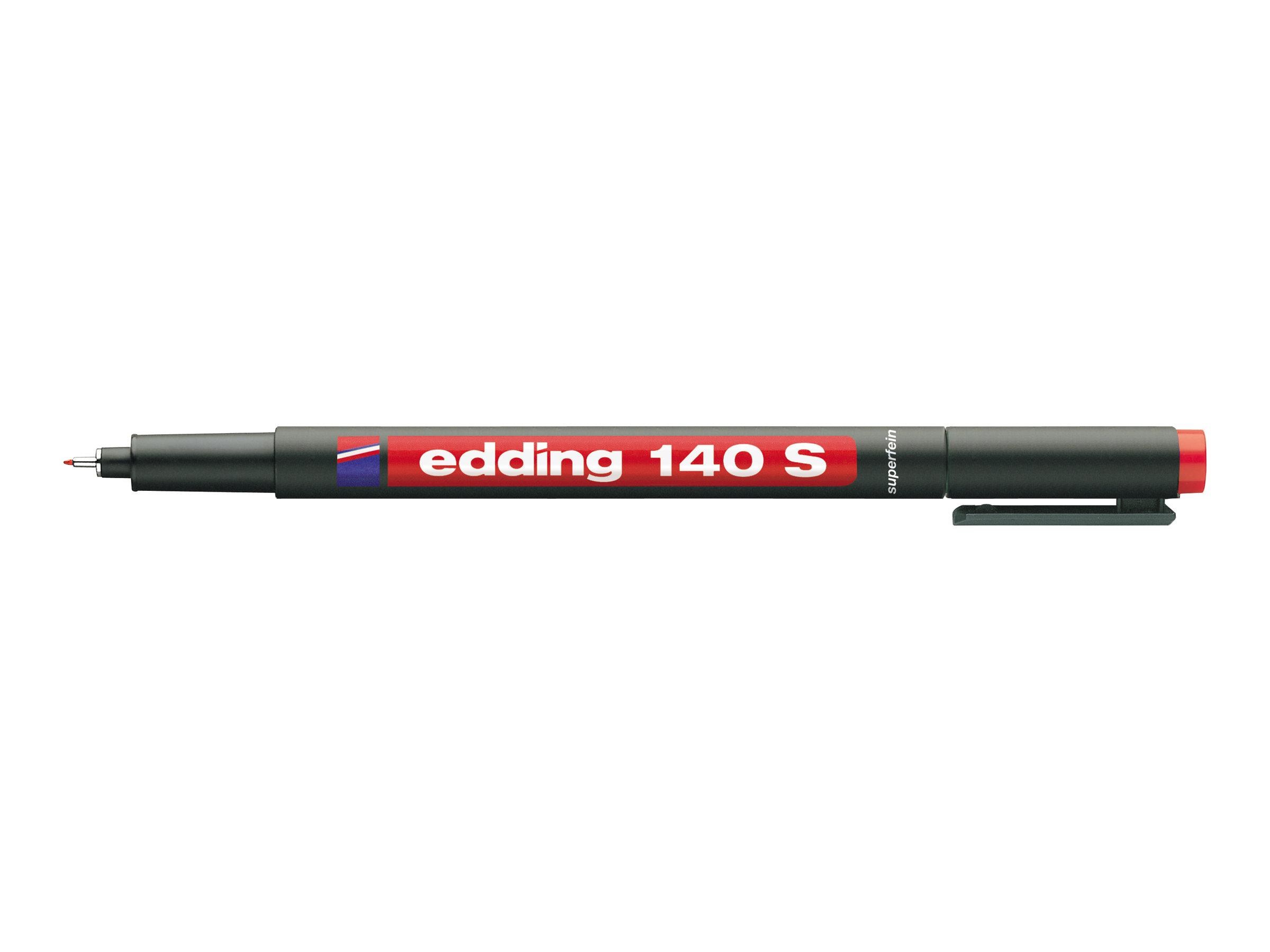 Edding 140 Folienstifte-Set permanent 0,3 mm Schwarz Rot Blau Grün