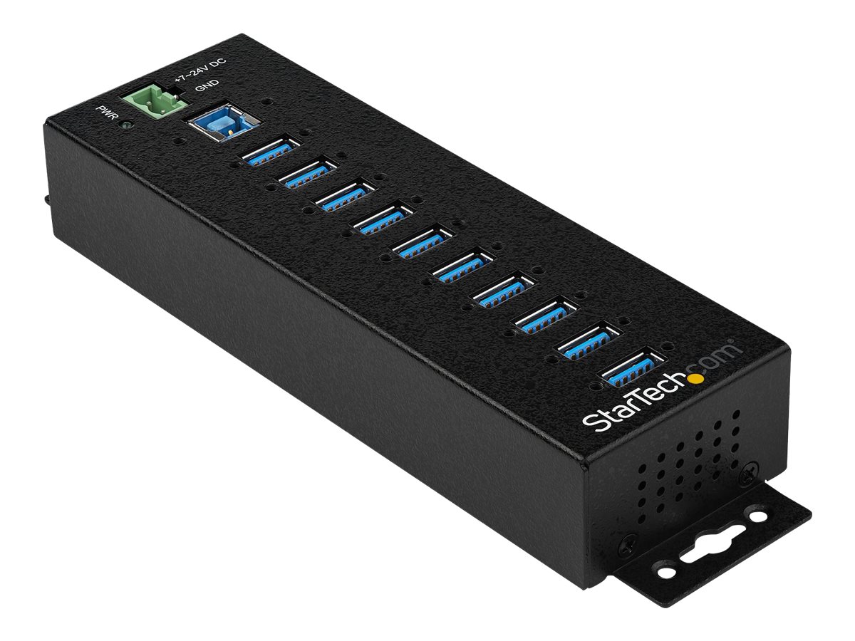 StarTech.com USB 3.0 Hub 10-Port Din-Rail