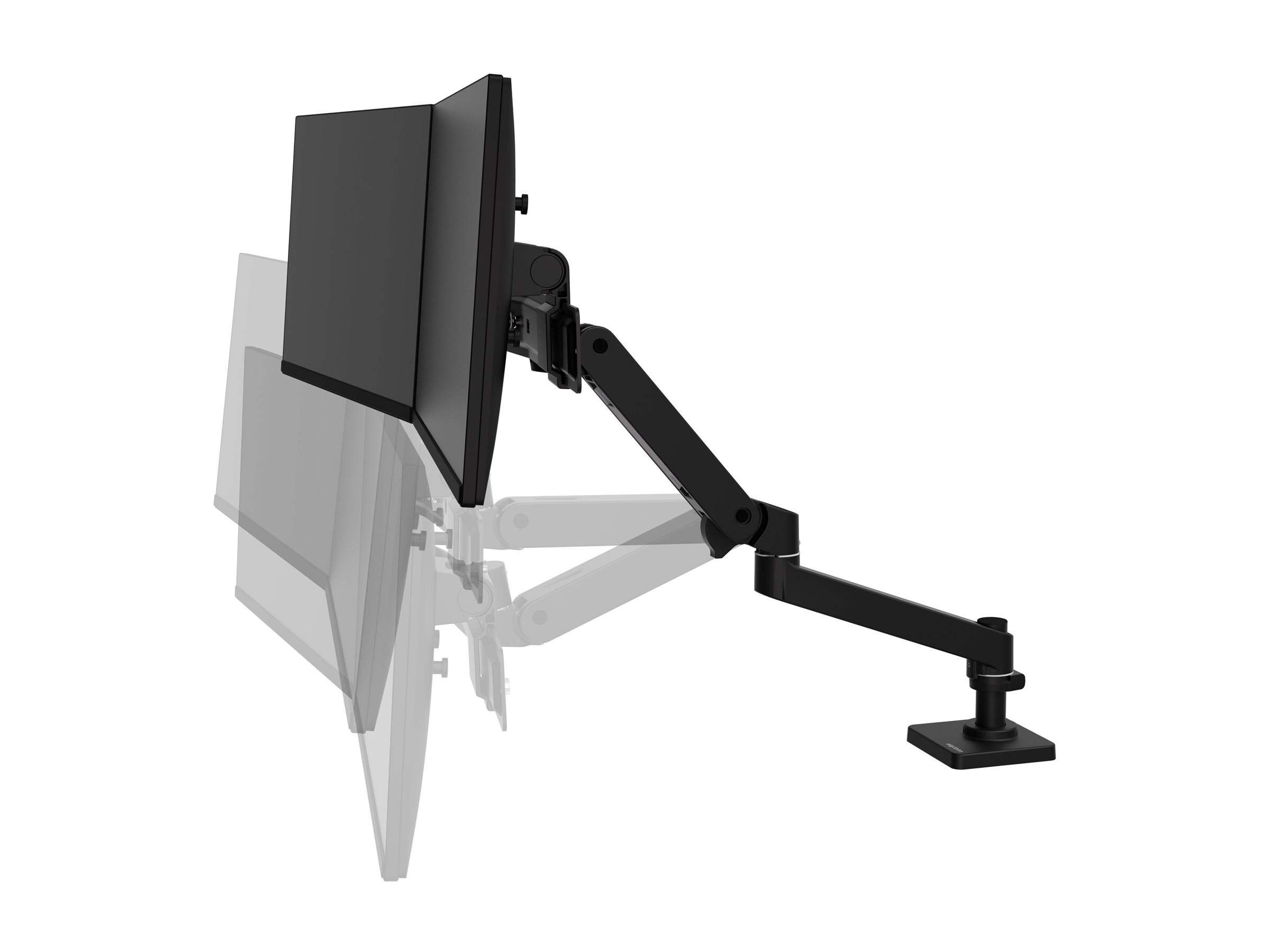 Ergotron LX Pro Dual Monitor Arm Schwarz 27 Zoll