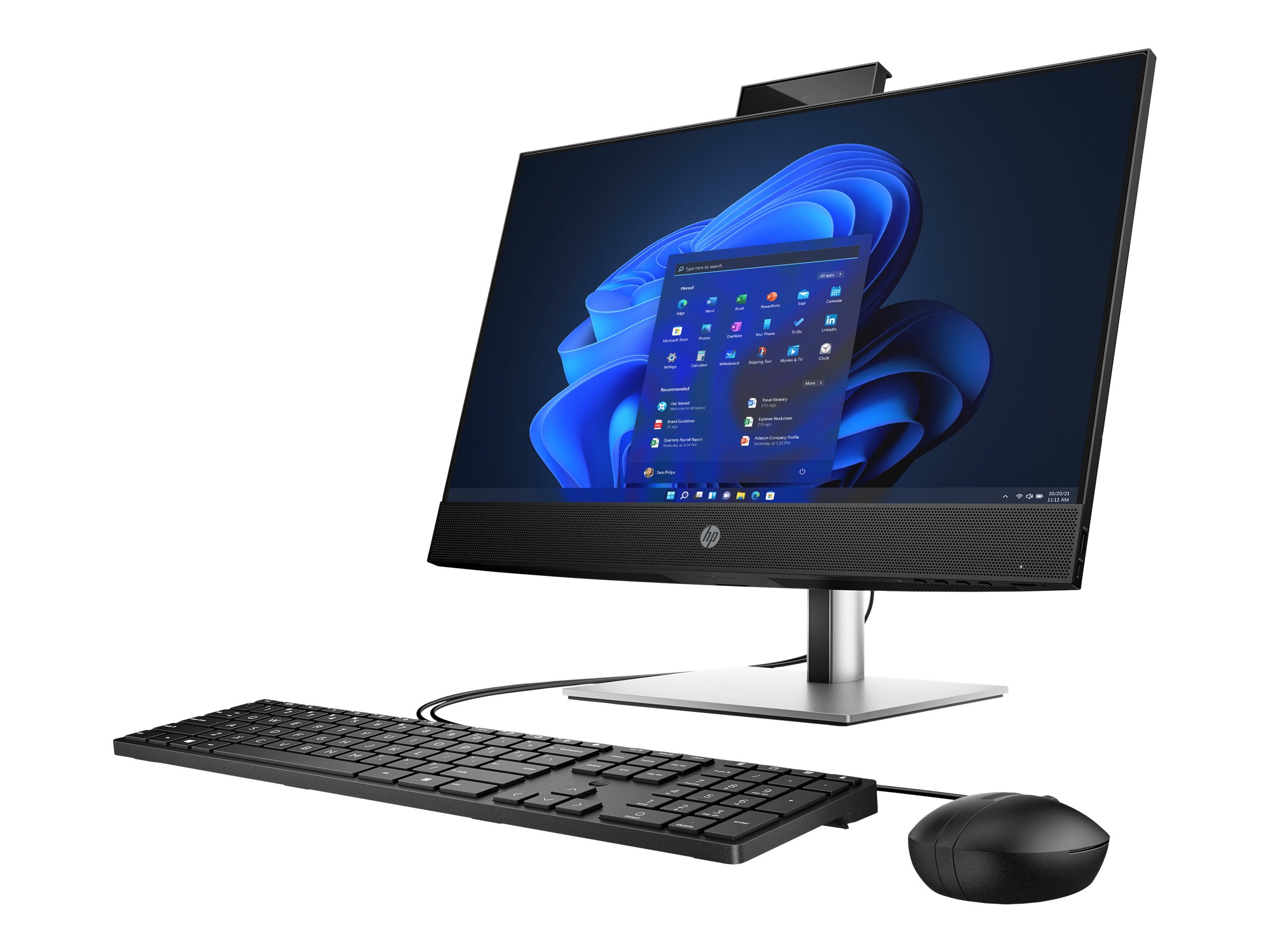 HP ProOne 440 G9 23,8 Zoll i7-14700T 16 GB 512 GB SSD FHD