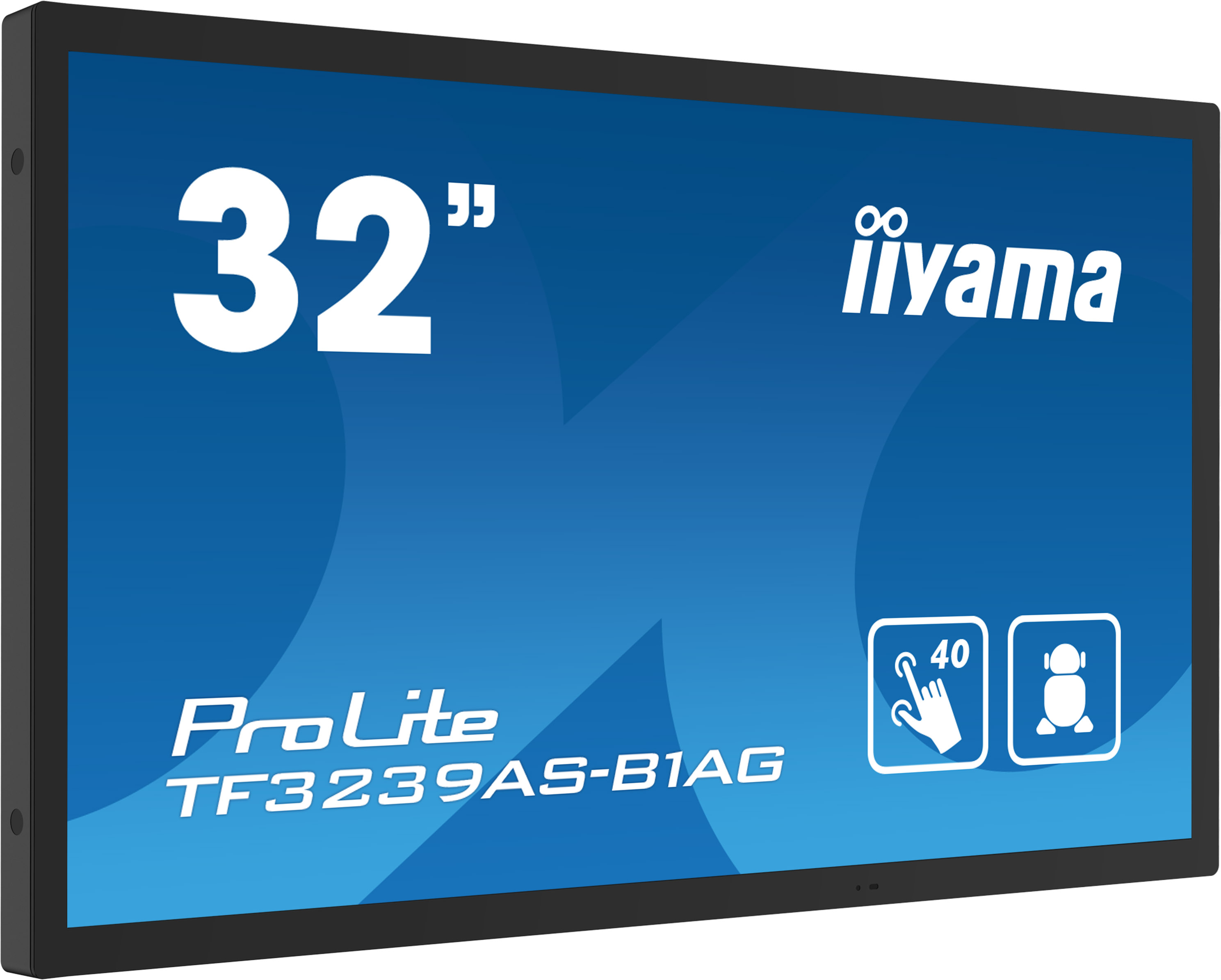Iiyama ProLite TF3239AS-B1AG LED-Monitor 81 cm (32") M‑Touch HDMI DP