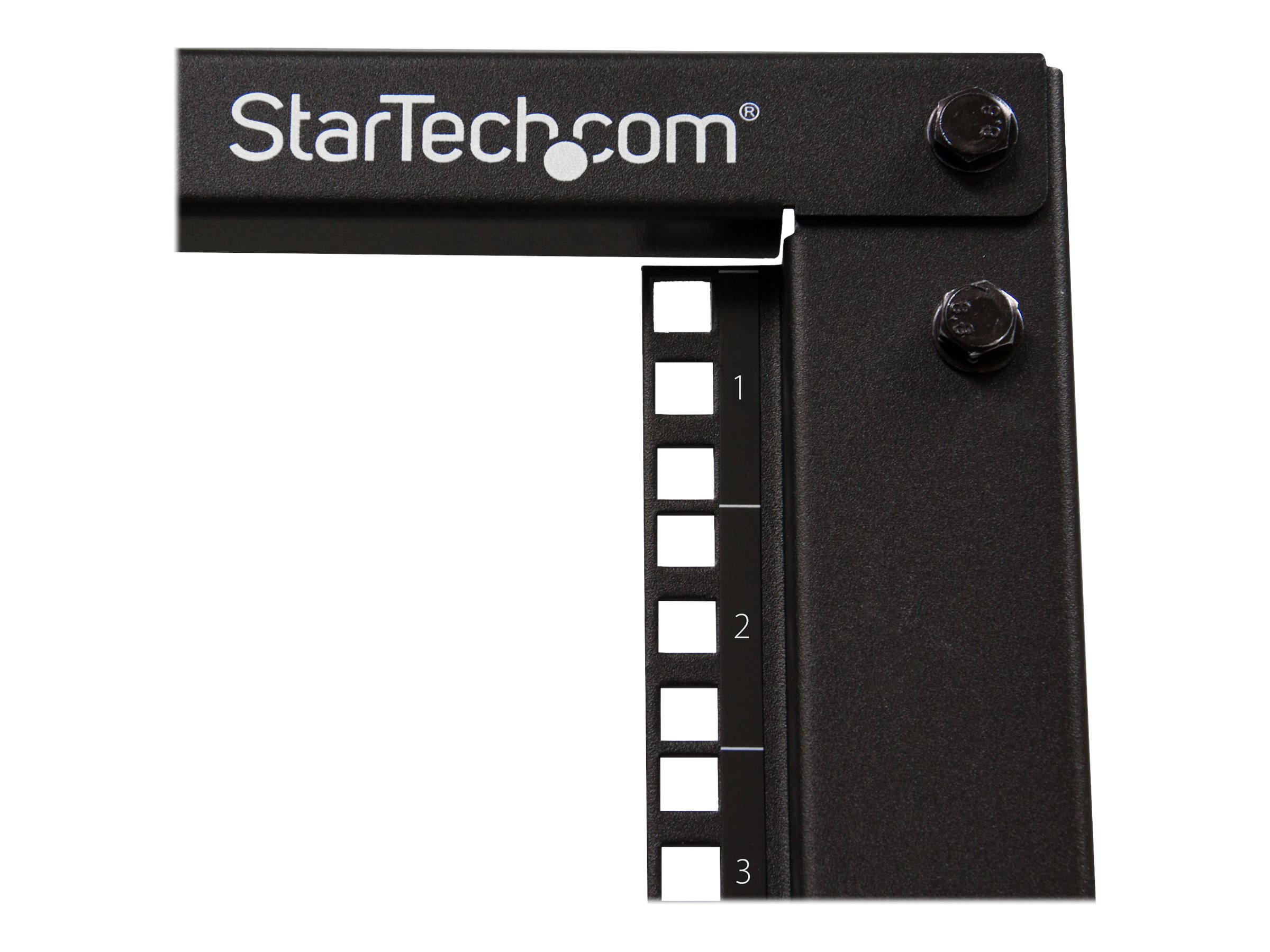 StarTech 12U Server Rack 4 Pfosten Open Frame tiefenverstellbar