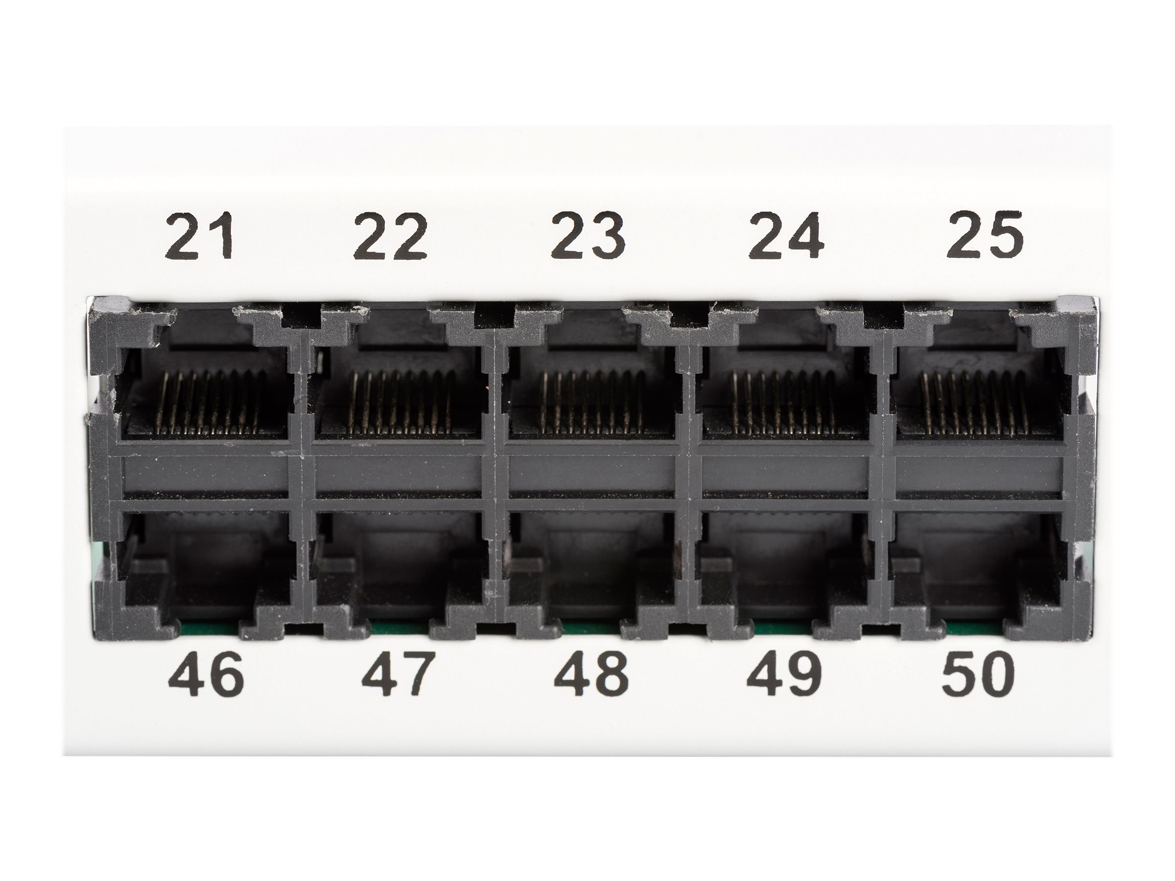 DIGITUS CAT 3 ISDN Patch Panel 50 Port
