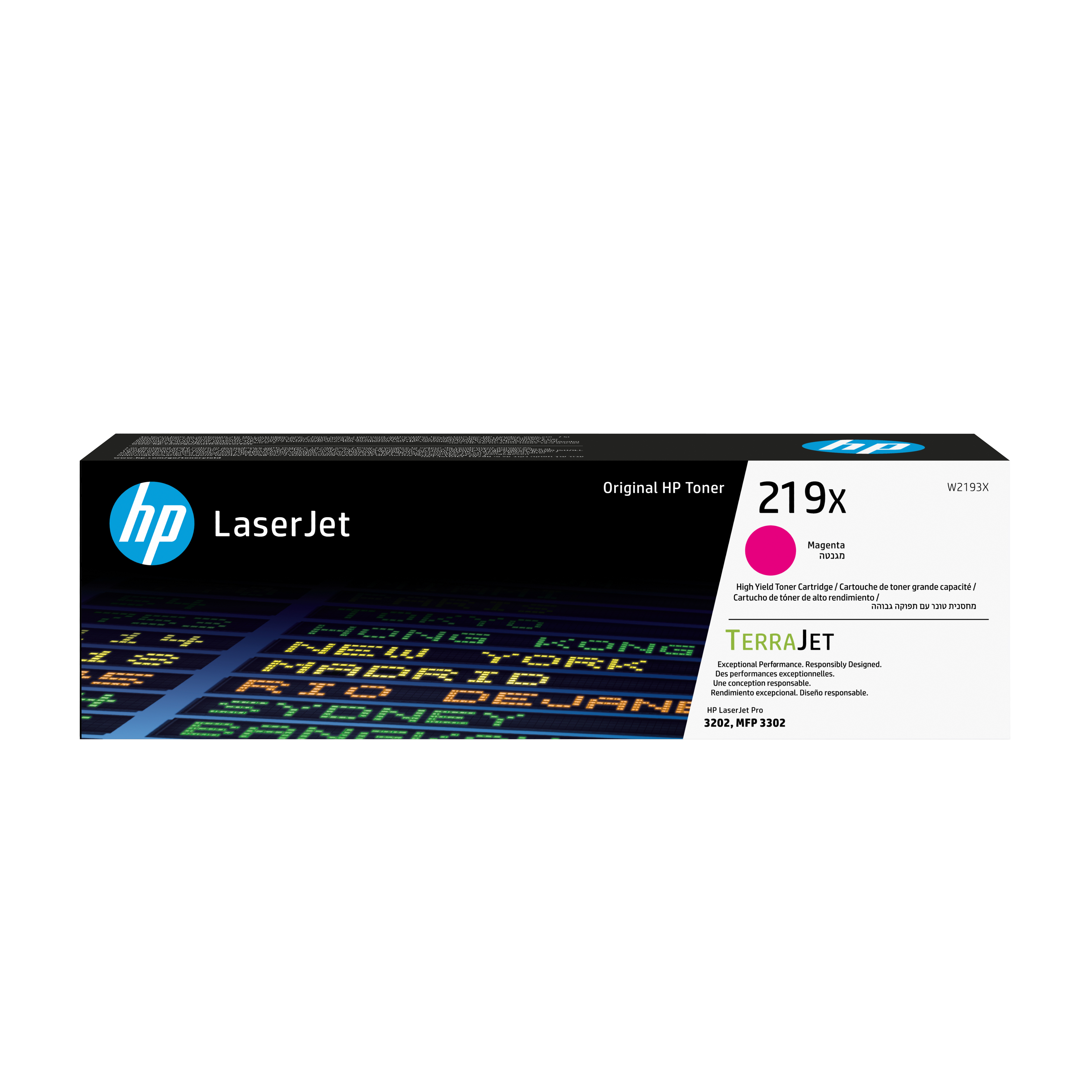HP 219X Tonerkartusche Magenta Hohe Ergiebigkeit