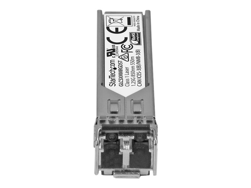 StarTech Cisco GLC-SX-MM-RGD kompatibel SFP - Gigabit Fiber 1000Base-SX SFP Transceiver Modul - MM LC - 550m - 850nm