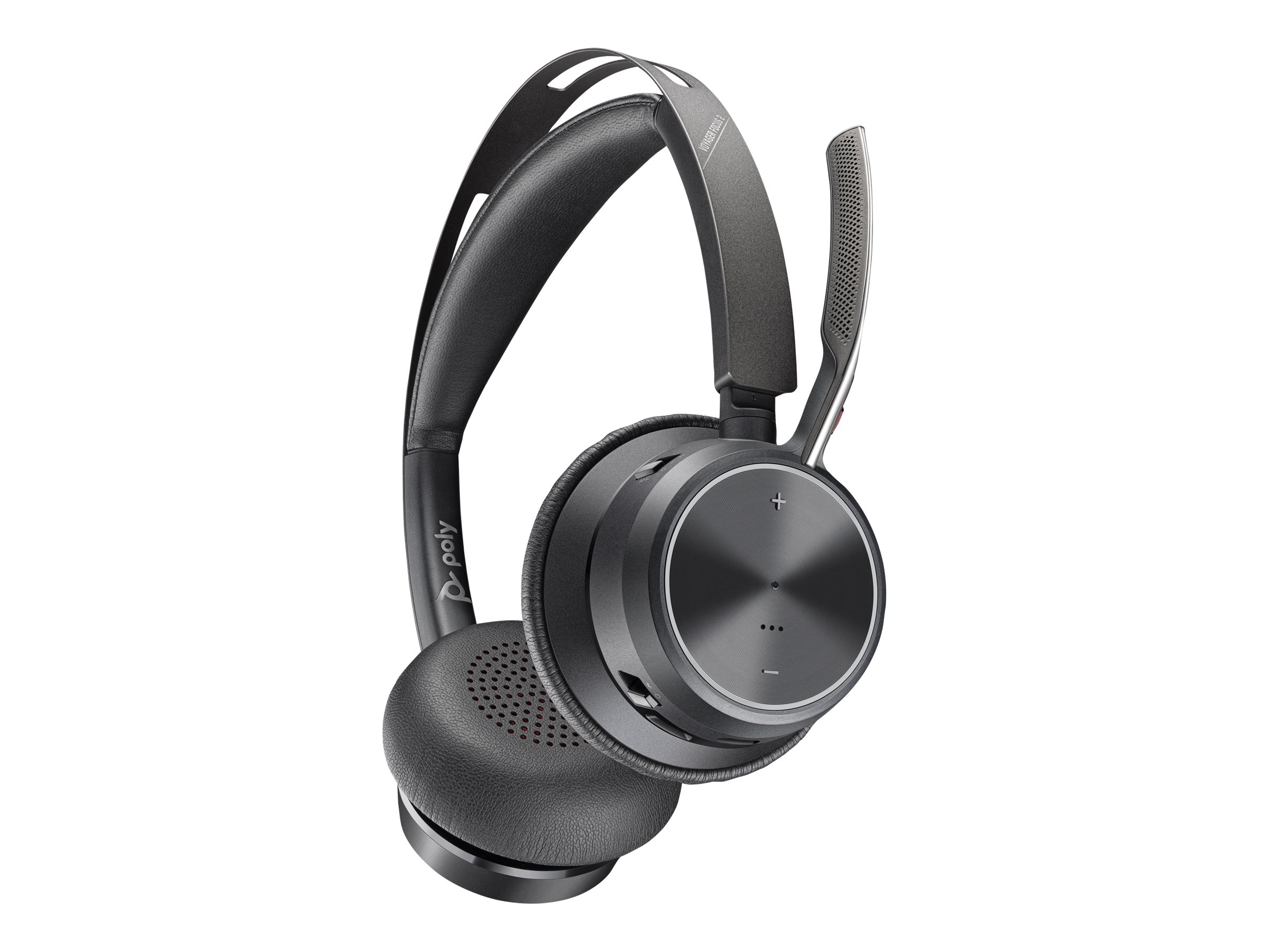 Poly Voyager Focus 2 UC Bluetooth-Headset Schwarz