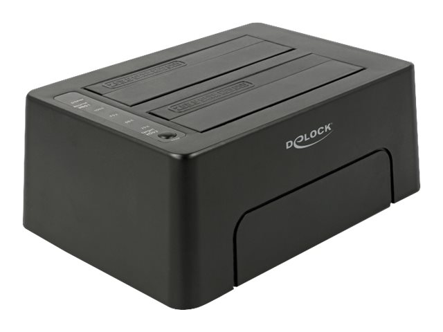 Delock HDD-Dockingstation 2 Schächte SATA USB 3.1