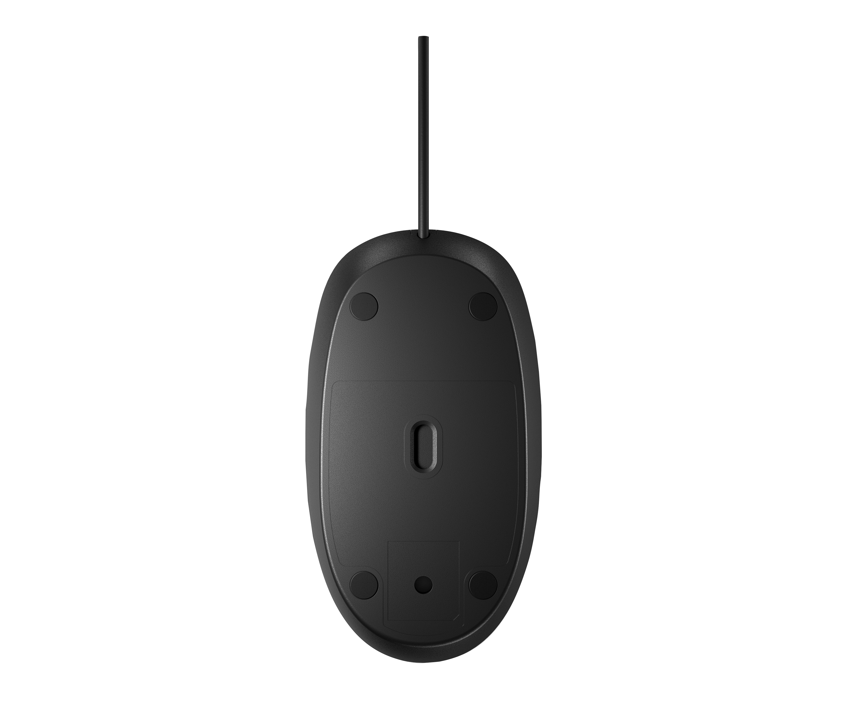 HP 125 Kabelgebunden USB Maus Schwarz