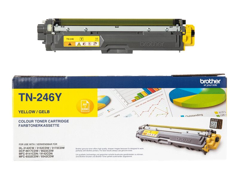 Brother TN-246Y Tonerpatrone Gelb