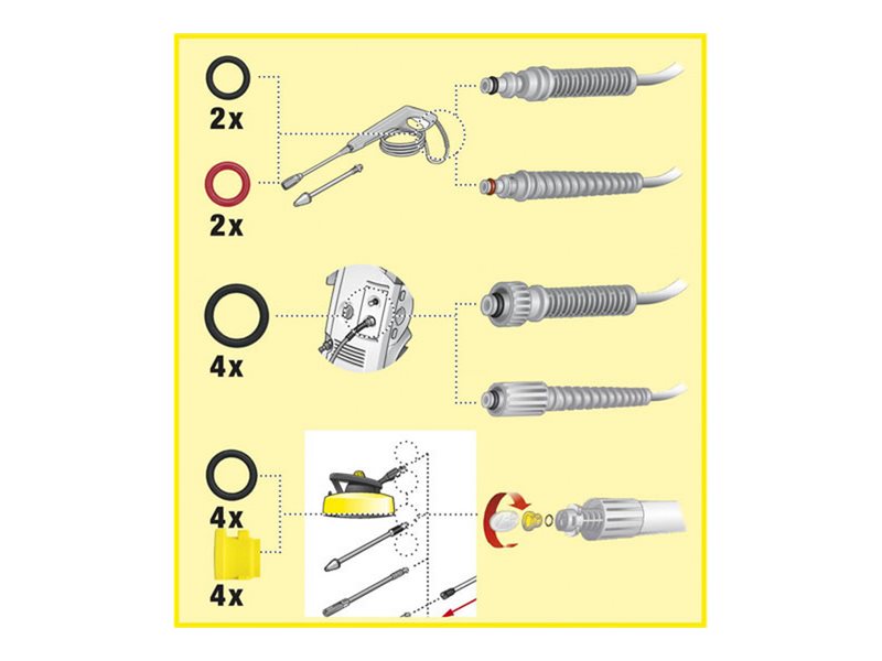 KaeRCHER  26407290 O-Ringe-Set 20-teilig