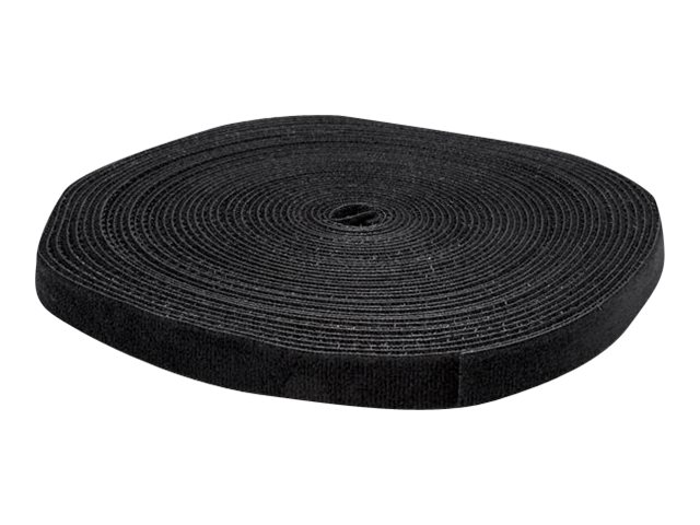 StarTech.com Klettverschluss-Rolle 15m Schwarz