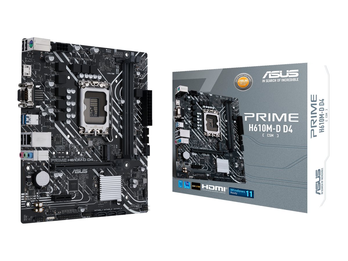 ASUS PRIME H610M-D D4 Motherboard