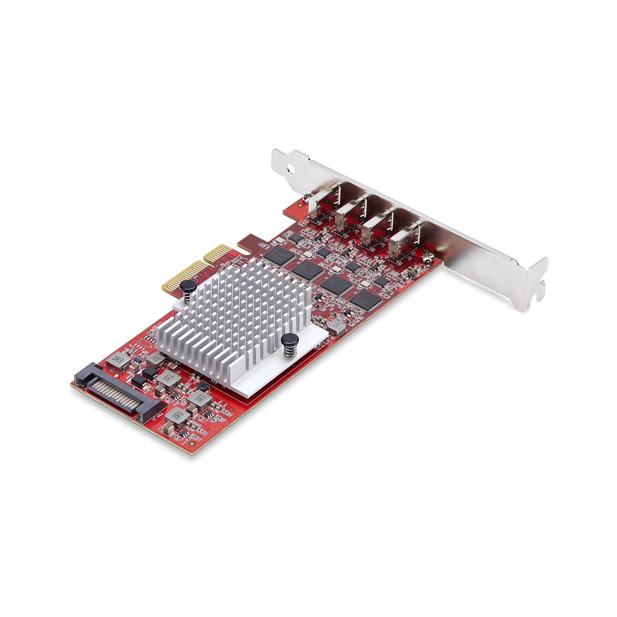 StarTech.com 4-Port USB Type-C PCIe Card USB-C 10Gb 4x Controllers