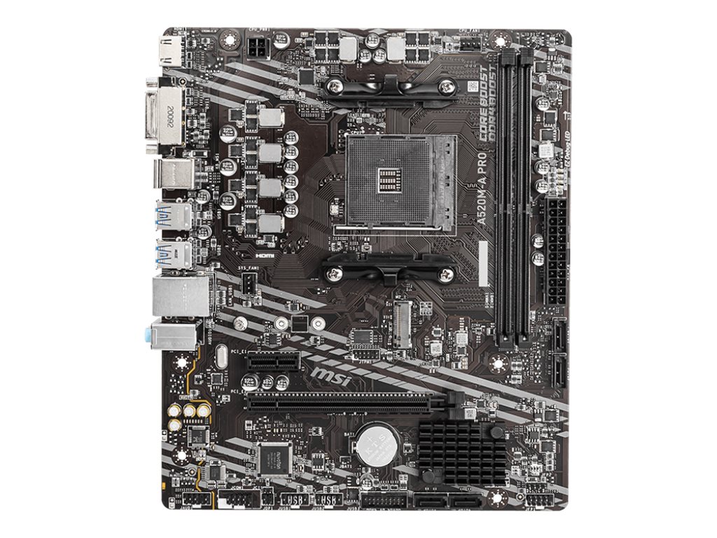 MSI A520M-A PRO Socket AM4 AMD A520