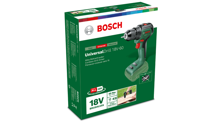 Bosch UniversalDrill 18V-60