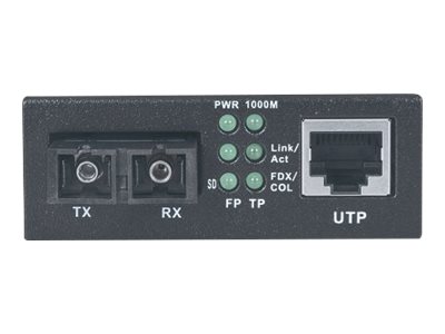 Intellinet Gigabit Ethernet Medienkonverter 1000Base-Lx SC