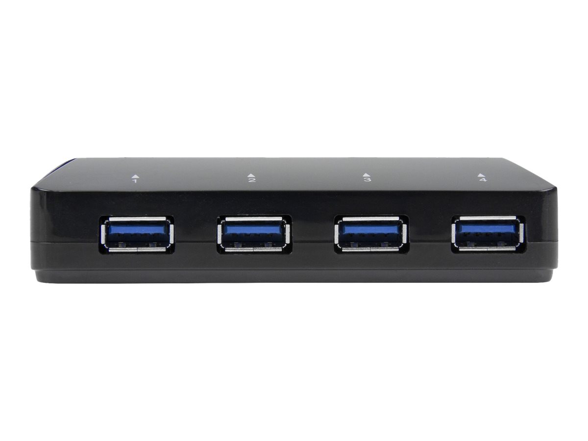 StarTech.com 4 Port USB 3.0 Hub mit dediziertem Ladeanschluss