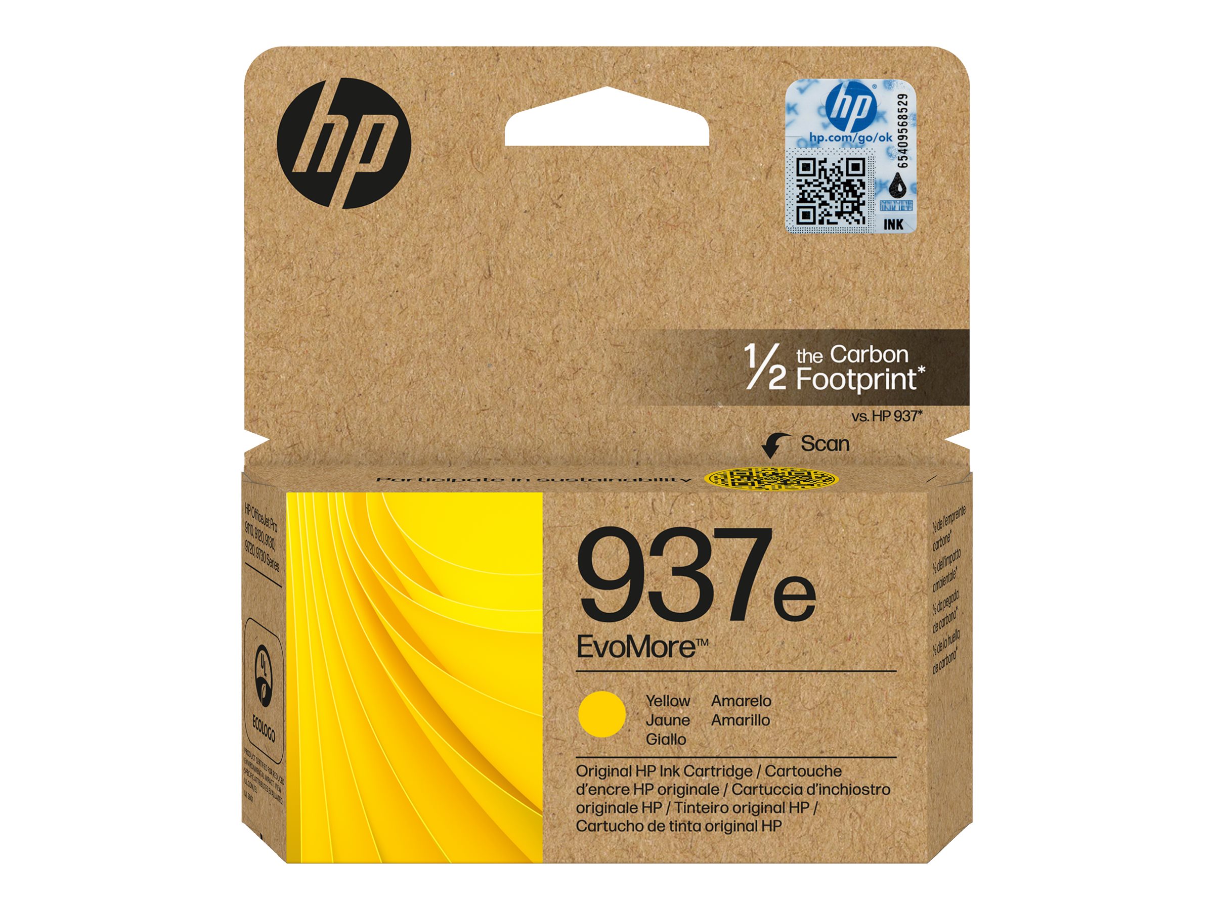HP 937e EvoMore Gelb