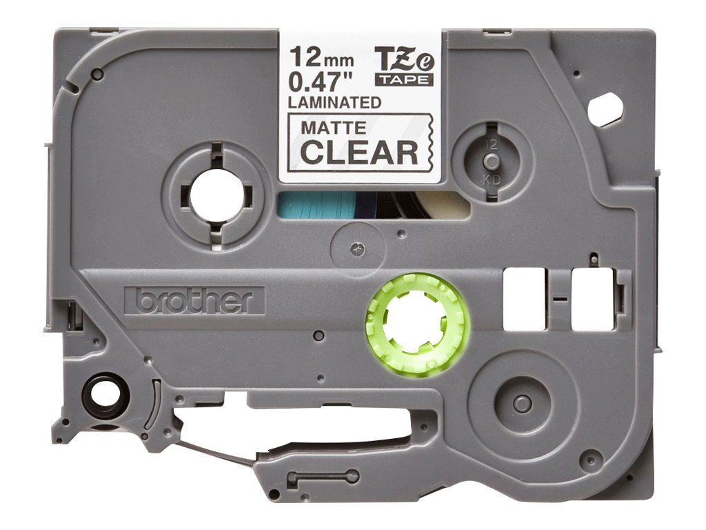 Brother TZe-M31 Schwarzer Druck Premium Matt Transparent