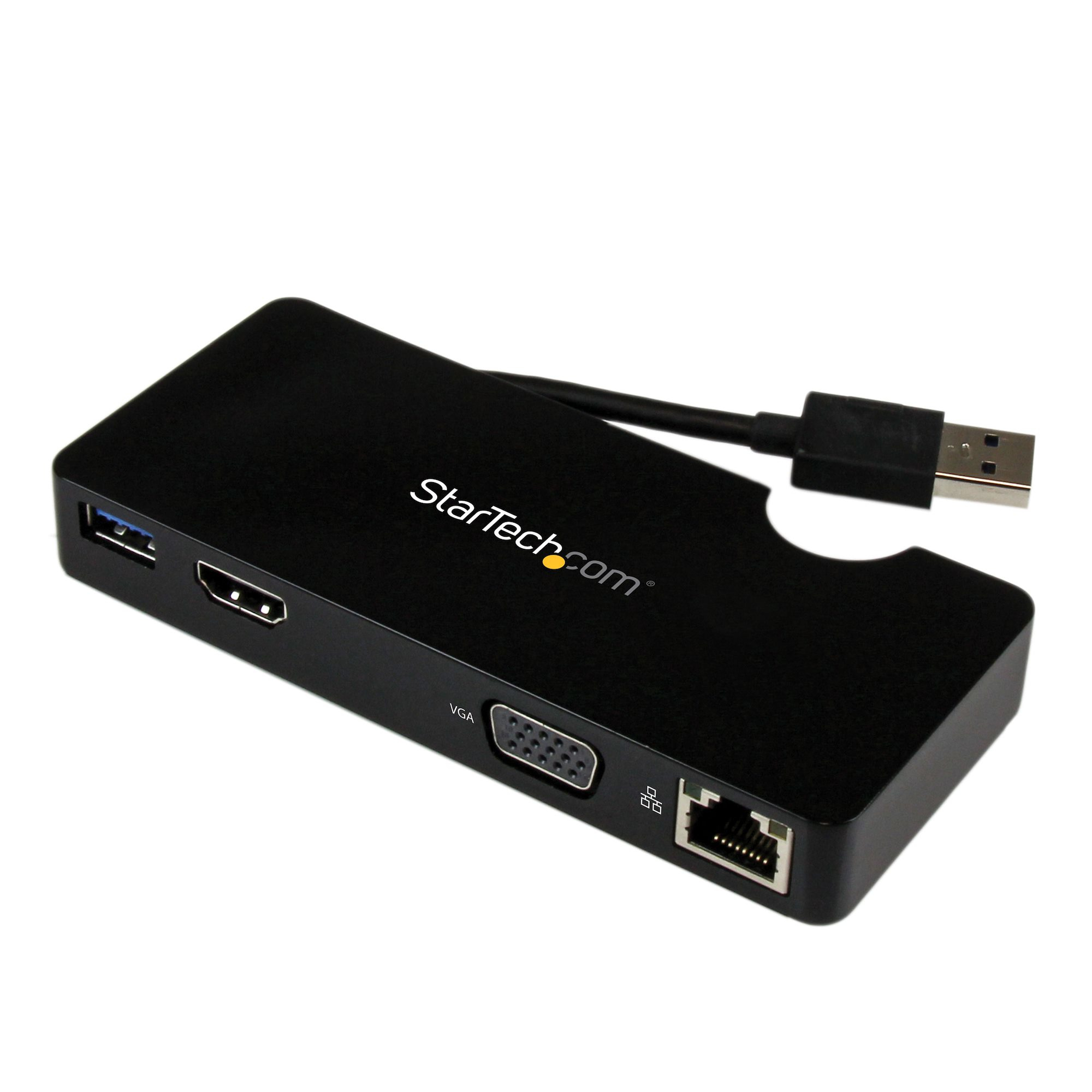 StarTech USB 3.0 Laptop Dockingstation HDMI VGA Gigabit Ethernet