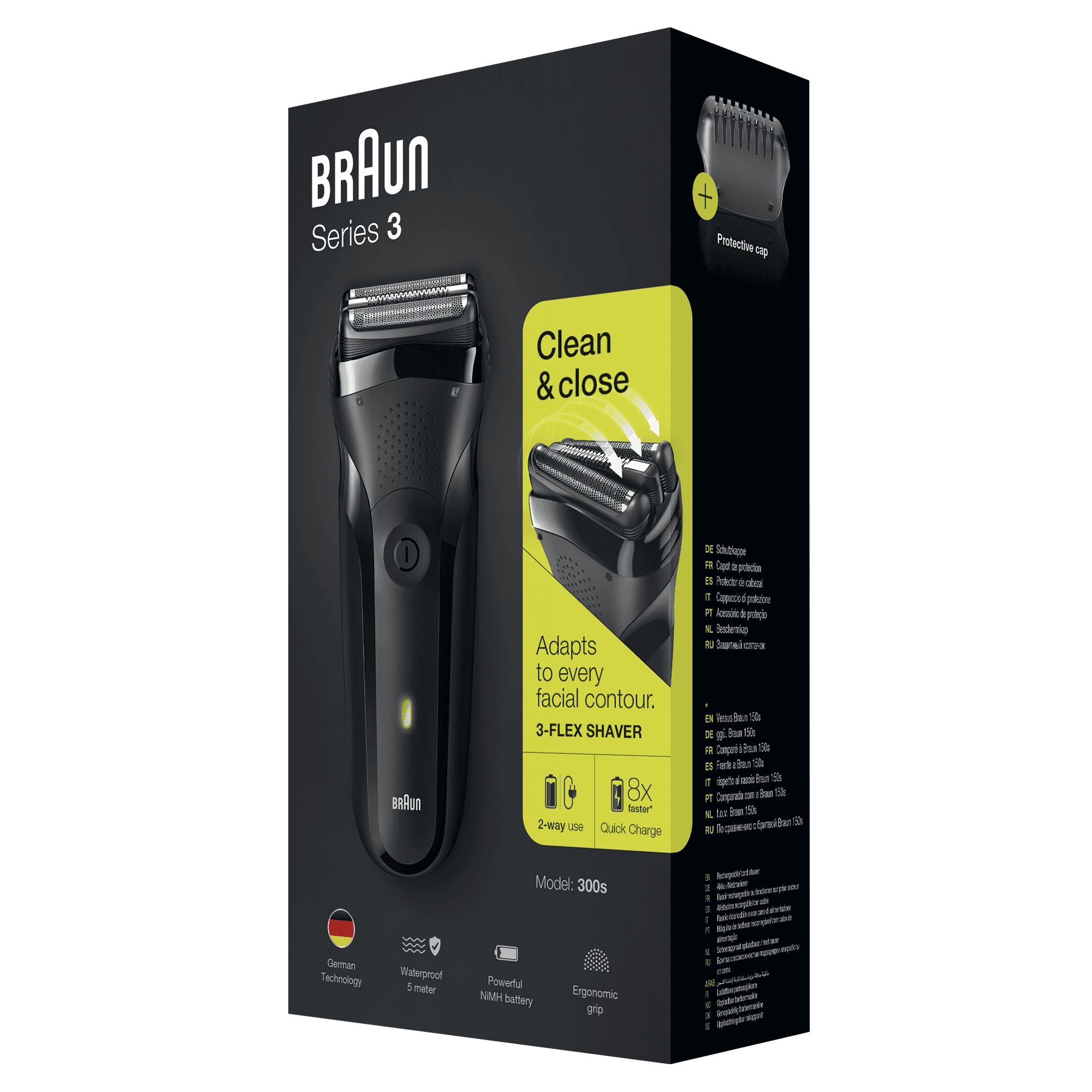 Braun Series 3 300s schnurlos