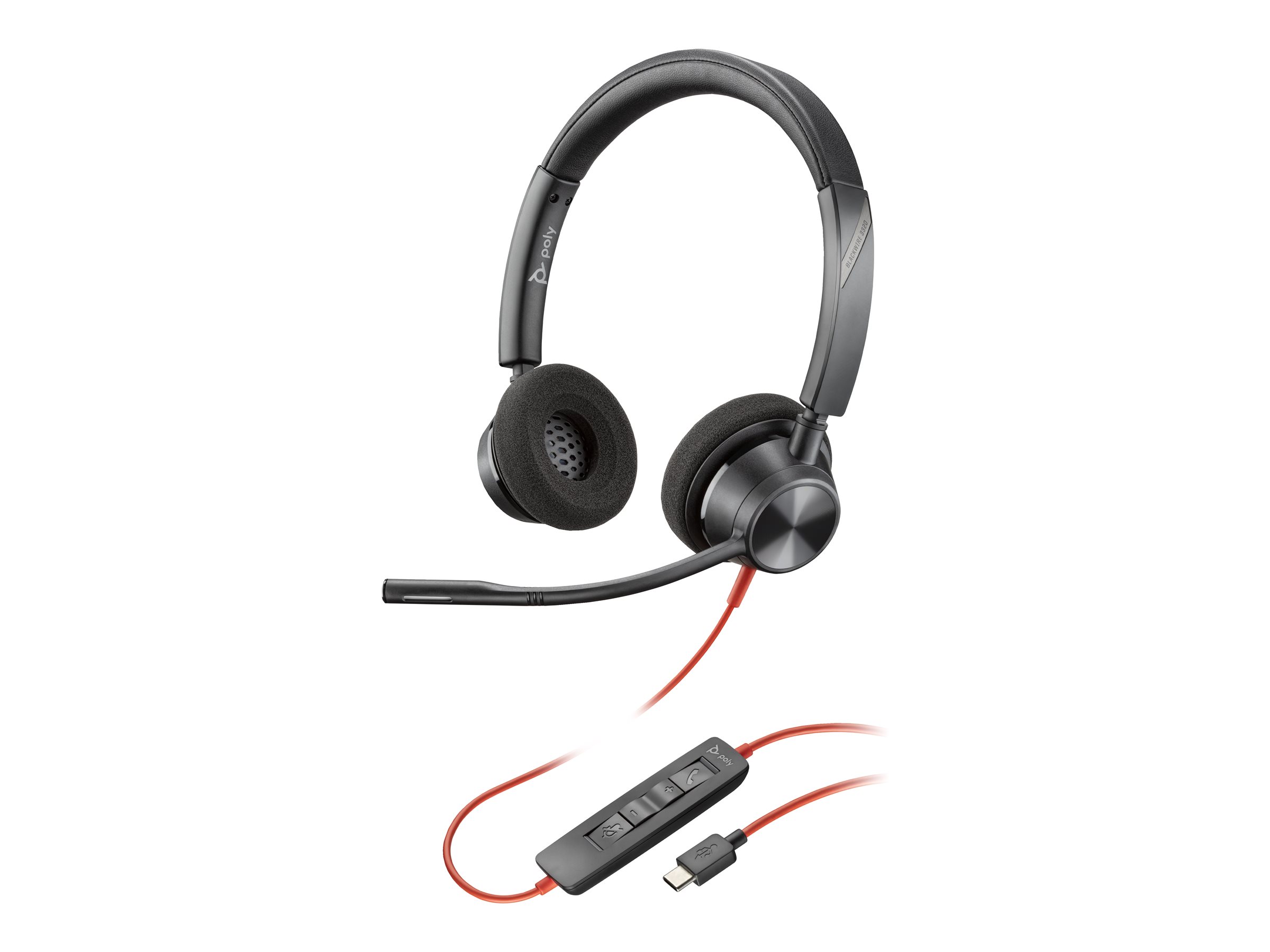 Poly Blackwire 3320 Headset Kabel Stereo