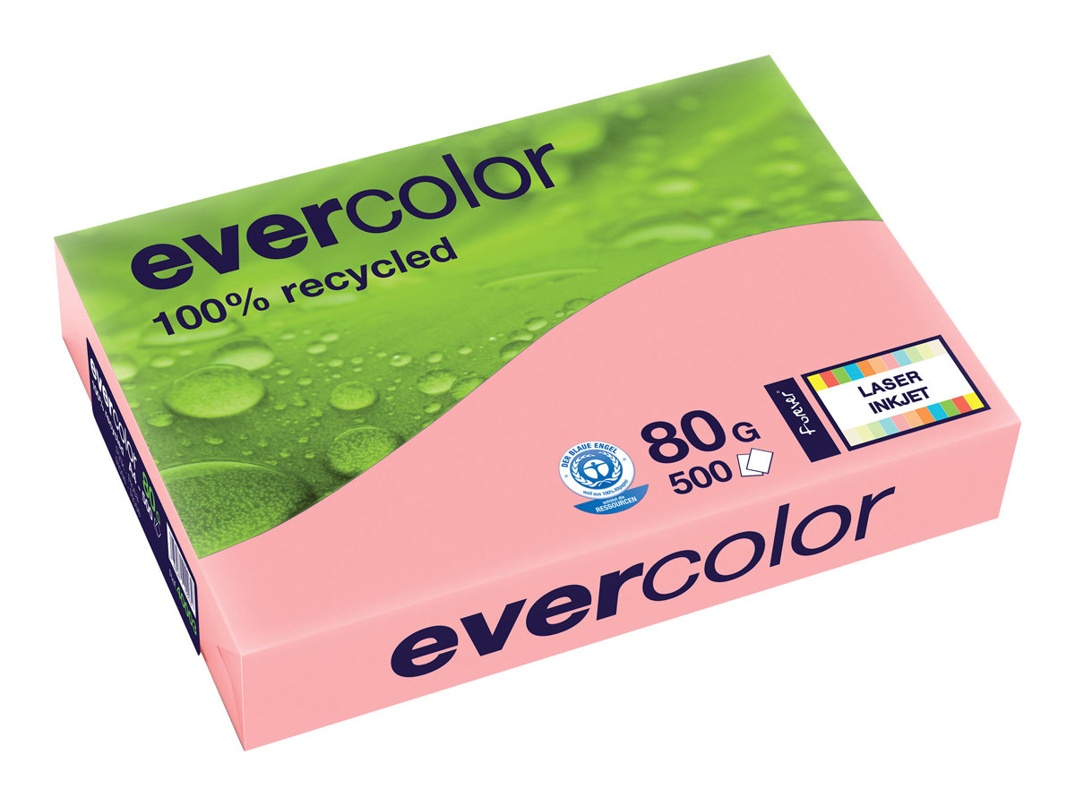 Exacompta Clairefontaine Evercolor Pink A4 80 g/qm