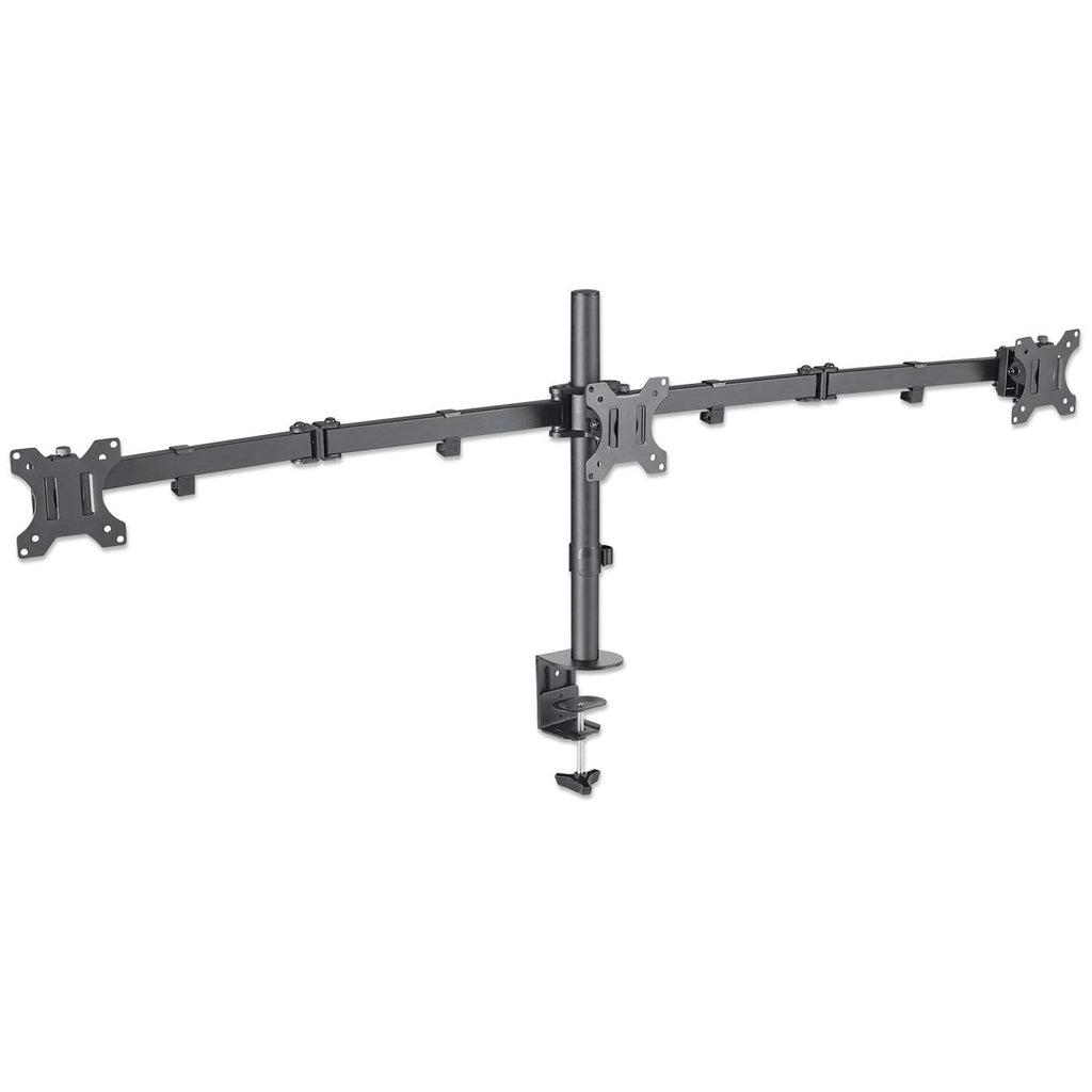 Manhattan Monitorarm 3-fach 10-27 Zoll Double-Link