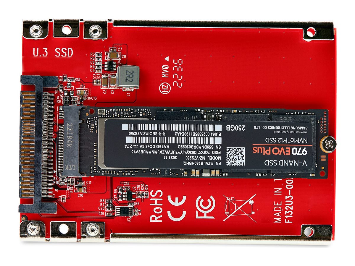 StarTech.com M.2 to U.3 Adapter SFF-TA-1001 2,5 Zoll PCIe
