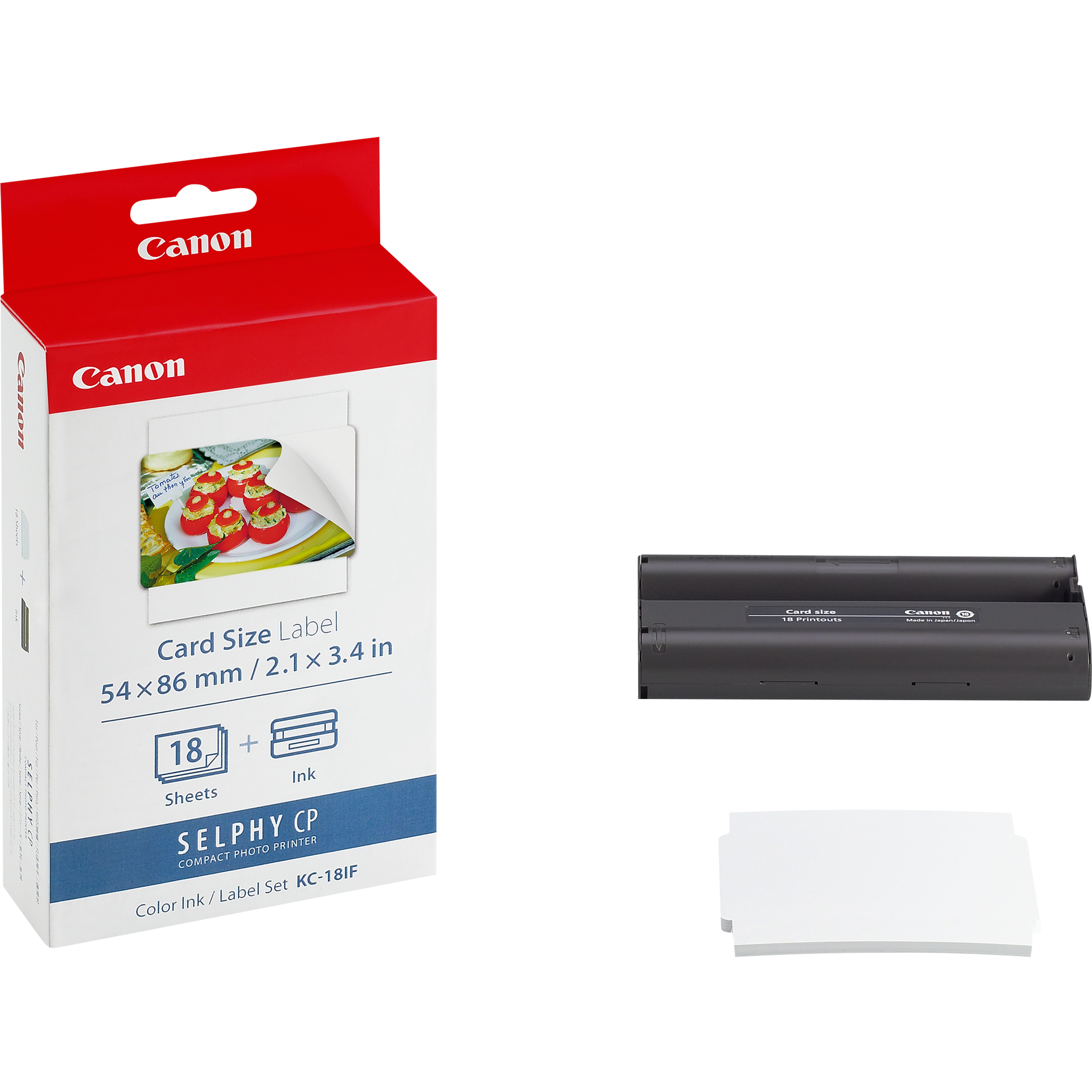 Canon KC-18IF Etiketten