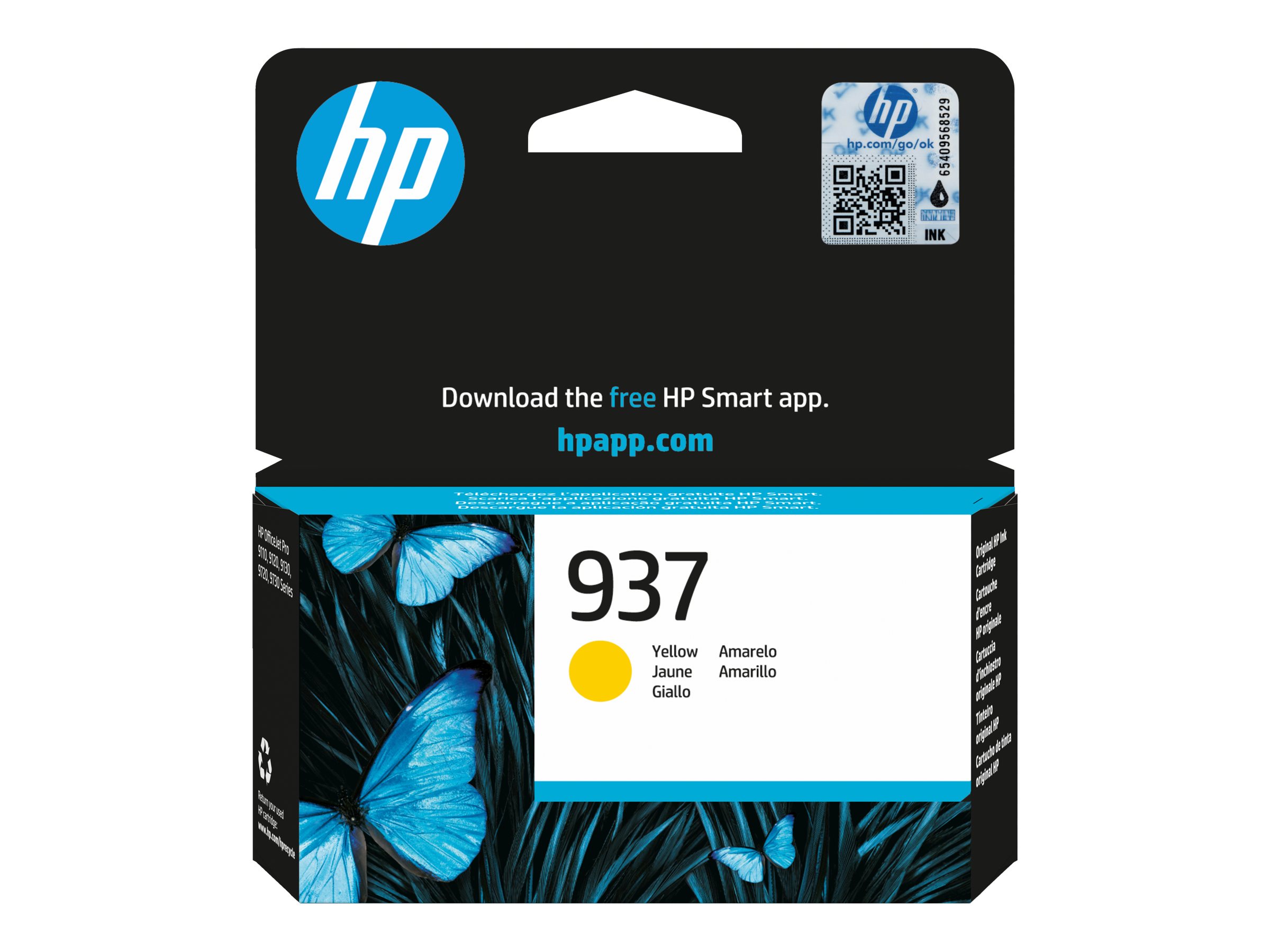 HP 937(4S6W4NE) gelb Druckerpatrone