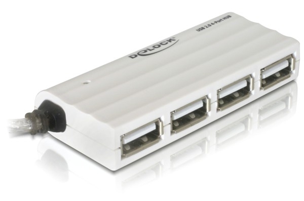 Delock USB 20 Externer Hub 4 Port