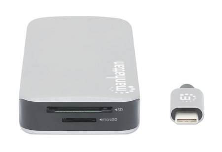 Manhattan USB-C Dockingstation 8-in-1 mit Kartenleser