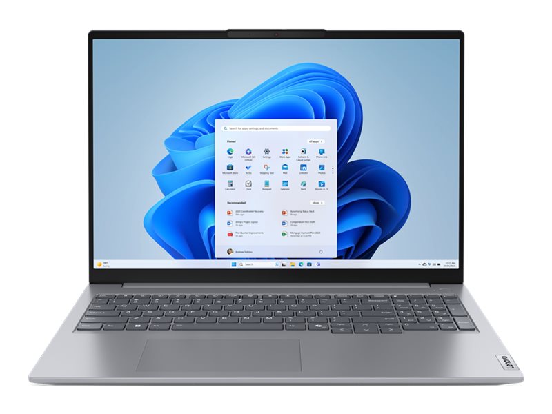Lenovo ThinkBook 16 G7 ARP Laptop 40,6 cm 16,0 Zoll, 8 GB RAM, 256 GB SSD, AMD Ryzen 5 7535HS