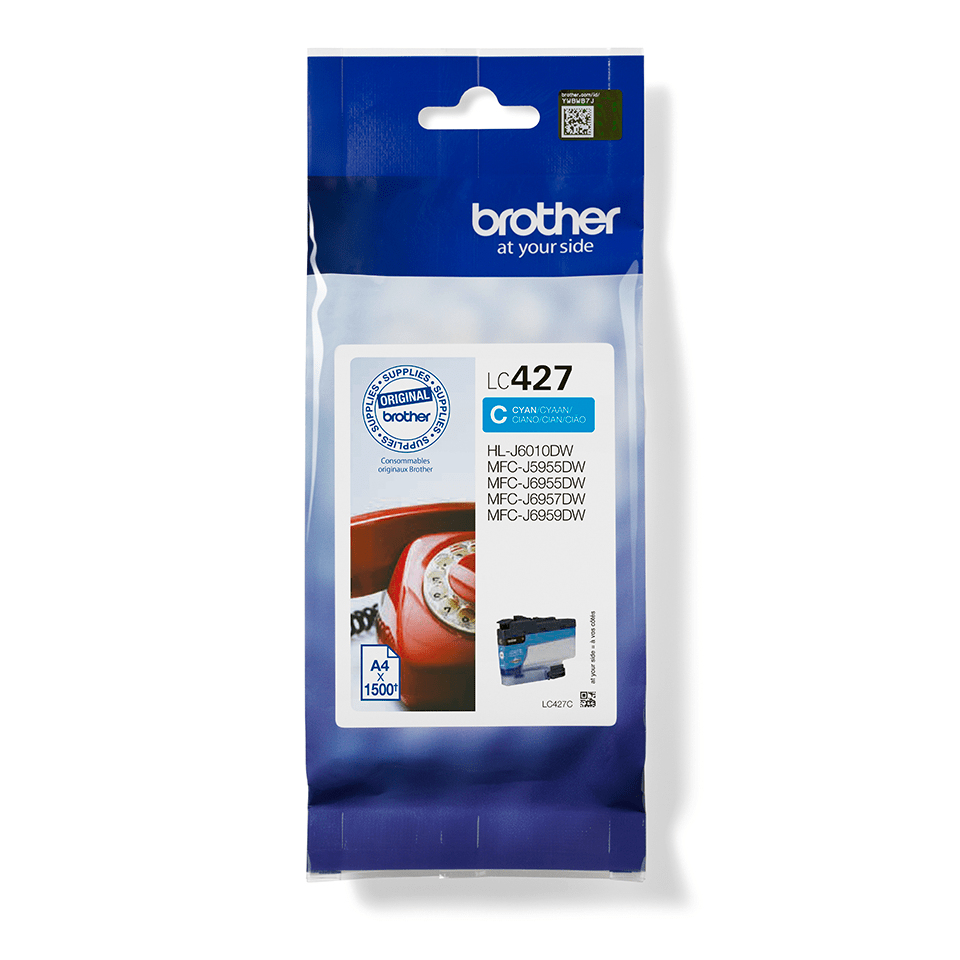 Brother LC-427C Tintenpatrone Cyan