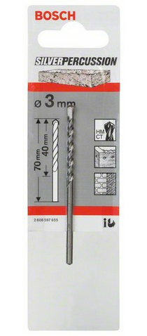 Bosch CYL-3 3 mm Bohrer für Beton