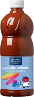 Lefranc Bourgeois Gouache Braun 500 ml