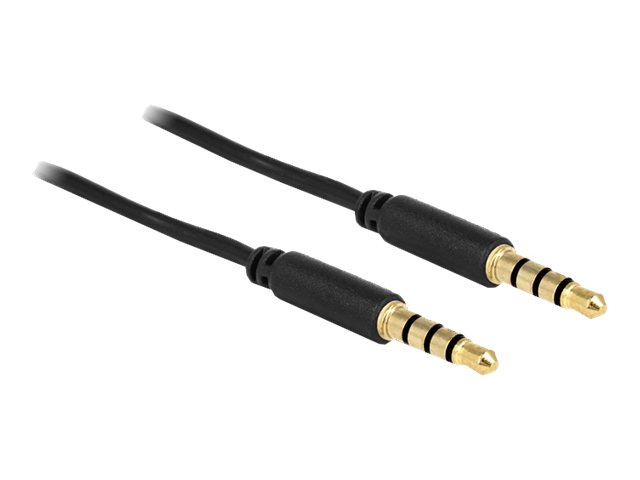 Delock Kabel Klinke 3,5 mm 4-polig 3 m